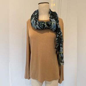 by  Chico’s.. pullover long sleeve top with scarf: Chicos 1: USA 8-10